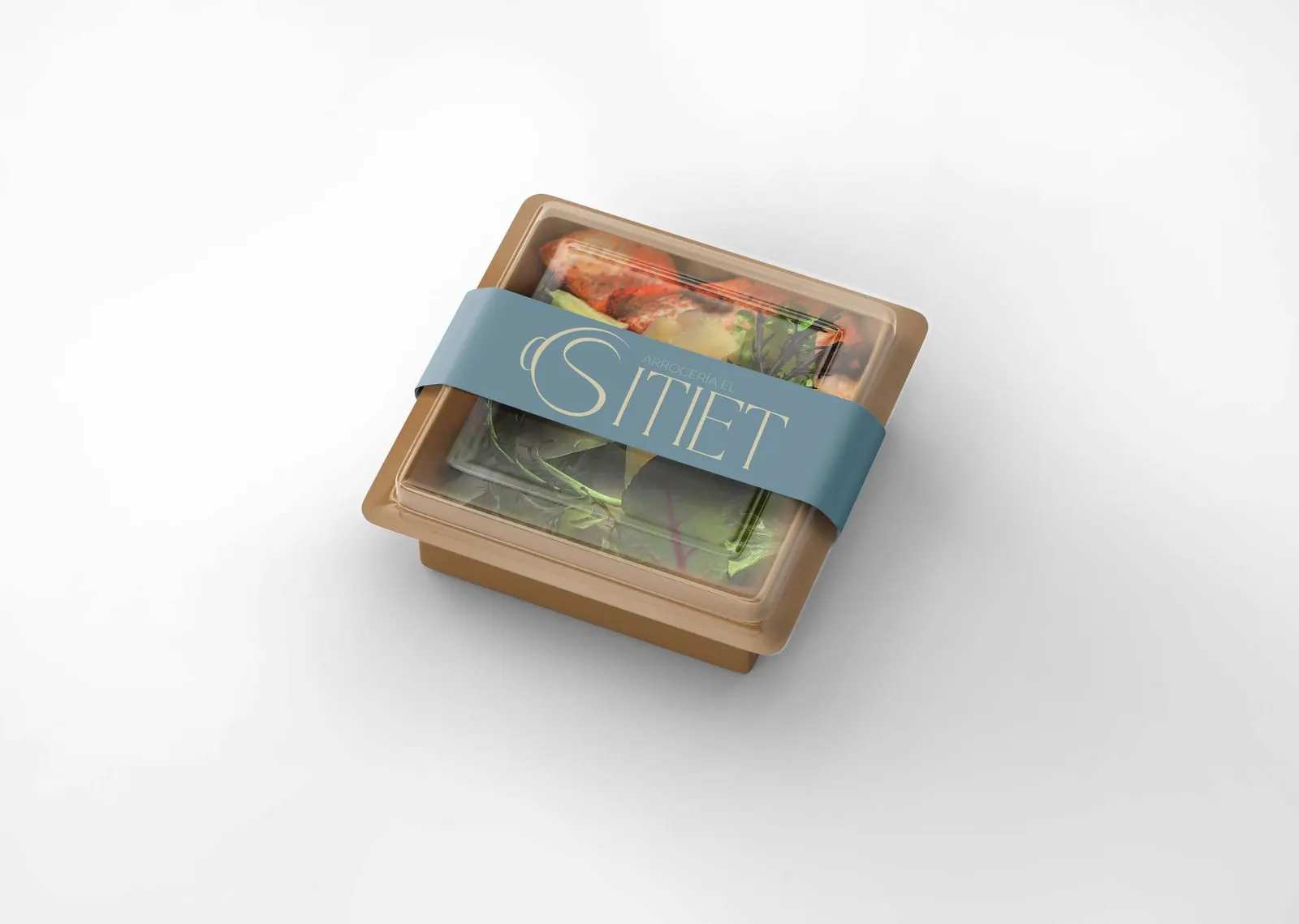 Envase de comida para llevar de El Sitiet