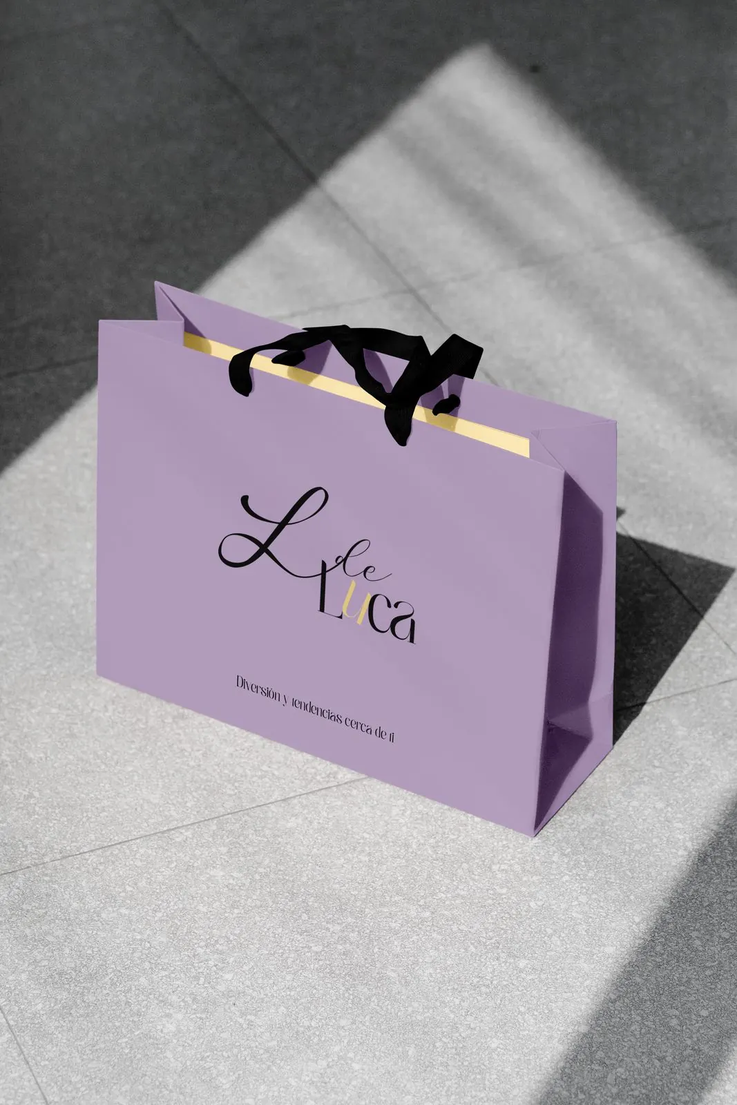 Bolsa de la tienda L de Luca